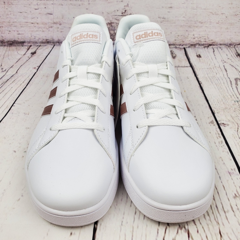 New Adidas Grand Court Light Granite - Picture 2 of 8